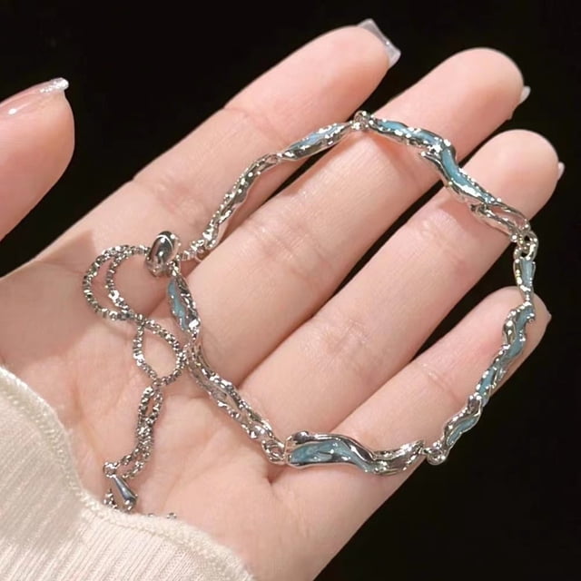 Bonitas y creativas pulseras coloridas con cuentas de corazón y estrella para mujer, pulsera con melodía de dibujos animados Kuromi Hello Kitty Bestie, joyería