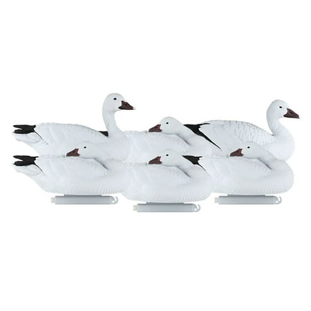 Dakota Decoy X-Treme Upright Floater Snow Goose Decoy 6PK