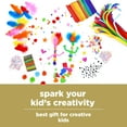 thumbnail image 7 of Enno Vatti Arts and Craft Supplies for Kids - DIY 1750pc Art Kit Materials - Craft Box for Kids - Bulk Classroom Art Supplies for Children - Craft Bundles for Kids - H0.08xL11.4xW0.4 inch, 7 of 7