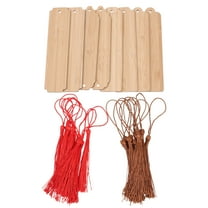 FRCOLOR Diy Blank Bookmarks for Graffiti Light Brown Color 1 Set