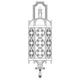 thumbnail image 2 of Fine Art Handcrafted Lighting 338381ST Costa Del Sol Three-Light Outdoor Wall Sconce -, 2 of 2