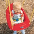 Little Tikes 637247 Highback Plastic Toddler Playset Swing with Seat