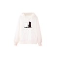 thumbnail image 1 of con capucha de con estampado de gato lindo para mujer, jersey con capucha informal con bolsillos para la de la fiesta - Blanco XXL Xxl blanco SM SunniMix Sudadera con capucha de mujer, 1 of 4