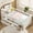 White + Wood + Twin, variant on Twin Bed Frame with Storage 4 Drawers,Wooden Bed Frame,Platform Twin Size Bed with Guardrail Headboard and Ladder, No Box Spring Needed, Easy Assembly, White