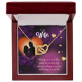thumbnail image 5 of To My Wife Love of My Life Inseparable Necklace, 5 of 20