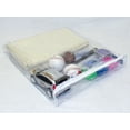 thumbnail image 2 of 4-Pack Heavy Duty Vinyl Zippered Closet Square Storage Bags (Clear) (15" x 18" x 2") for Sweaters, Blankets, Arts & Crafts, Toys and Much More! 2.3 Gallon, 2 of 5