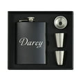 thumbnail image 1 of Personalized Flask 6/8oz Customized Flask Stainless Steel Hip Flask for Men, 1 of 8