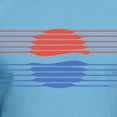 thumbnail image 3 of CafePress - Pepsi 90S Lines Fitted T Shirt - Fitted T-Shirt, Vintage Fit Soft Cotton Tee, 3 of 4
