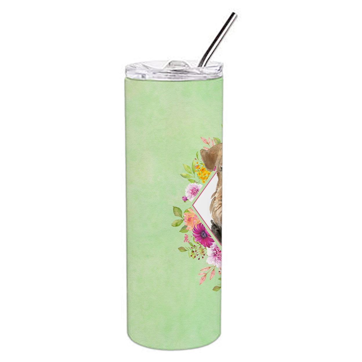 Pink Leopard Print Stainless Steel Insulated Tumbler Reuseable Travel Mug With Lid For Home Office Style