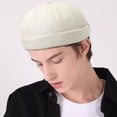 thumbnail image 2 of Gkeoshab Skull Cap Unisex Breathable Mesh Skull Cap Lightweight Cotton Waterproof Casual Beanie Hat Daily Gentleman for Spring Autumn, 2 of 7