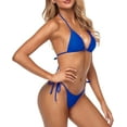 thumbnail image 2 of LAICAIW Bikini Micro String pour Femmes 2 Pcs Maillot de Bain Transparent Extrême Mini Ensemble String Maillot de Bain Tenue de Bain, 2 of 5