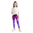 thumbnail image 4 of BOOMNY Toddler Girls Leggings Skiny Fit Gym Yoga Pants for Girl Trendy Fashion Galaxy Graphic Stretchy Lightweight Slim Fit Soft Athleric Tights, 4 of 5