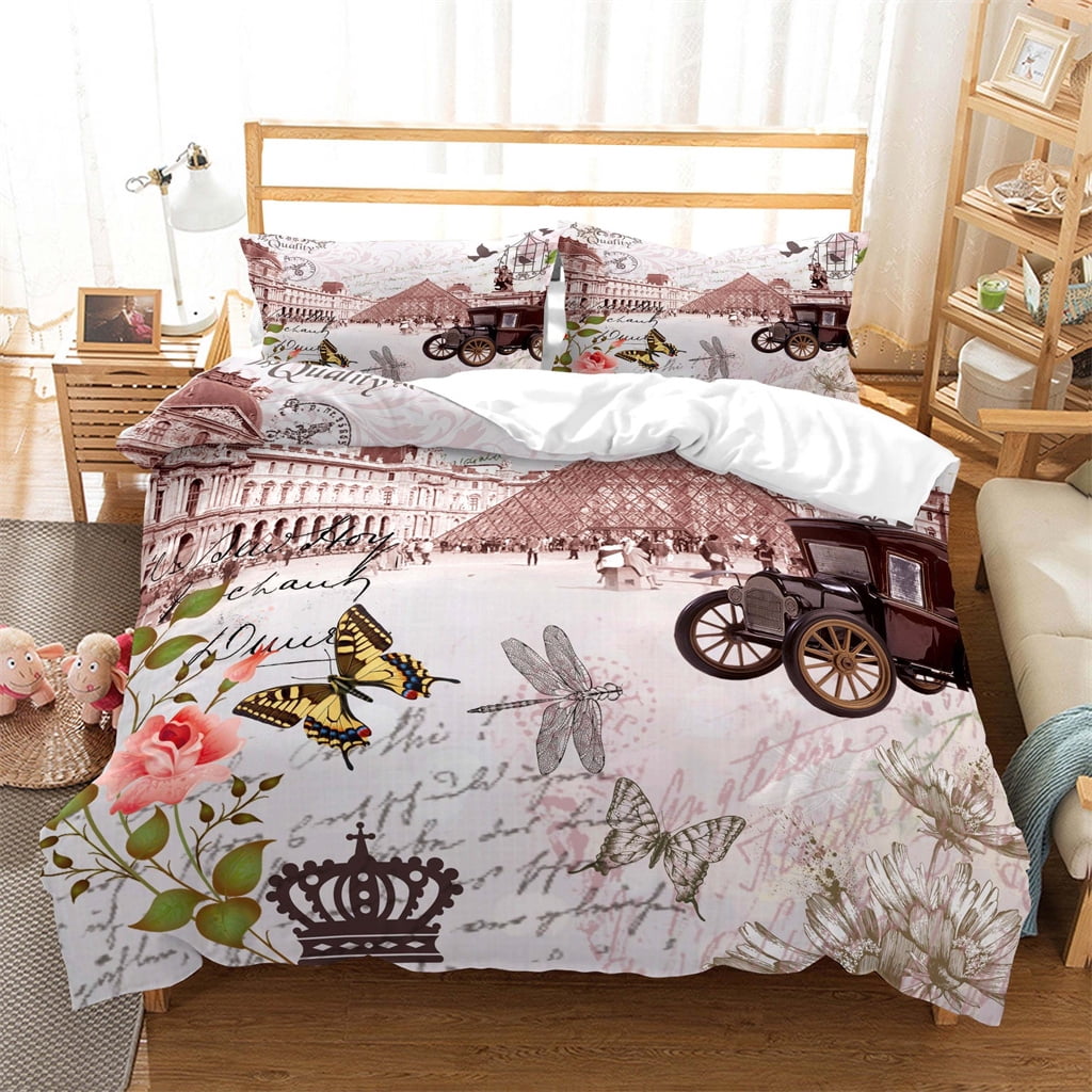 Novelty Bedding Comforter Sets Twin Full Queen King Size 3D Floral