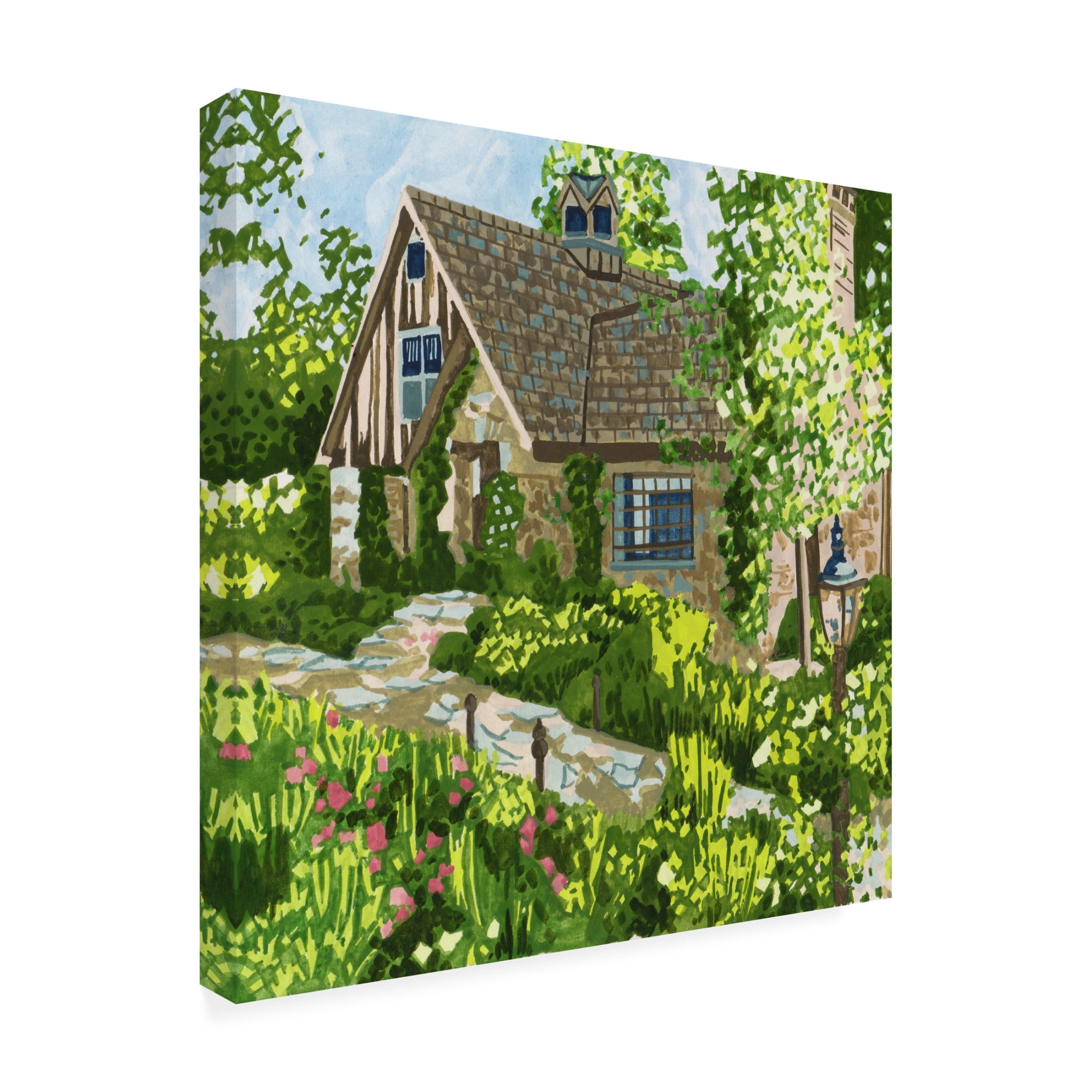 Trademark Fine Art Melissa Wang They Find a Way I Canvas Wall Art