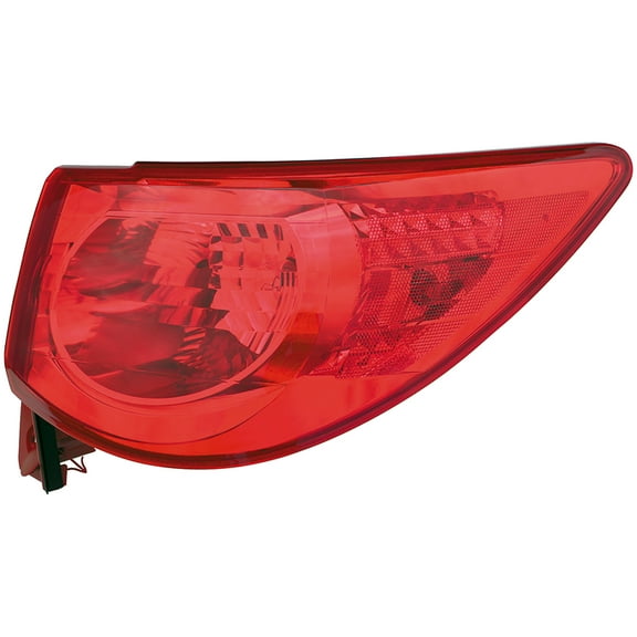 Dorman 1611593 Passenger Side Tail Light Assembly for Specific Chevrolet Models