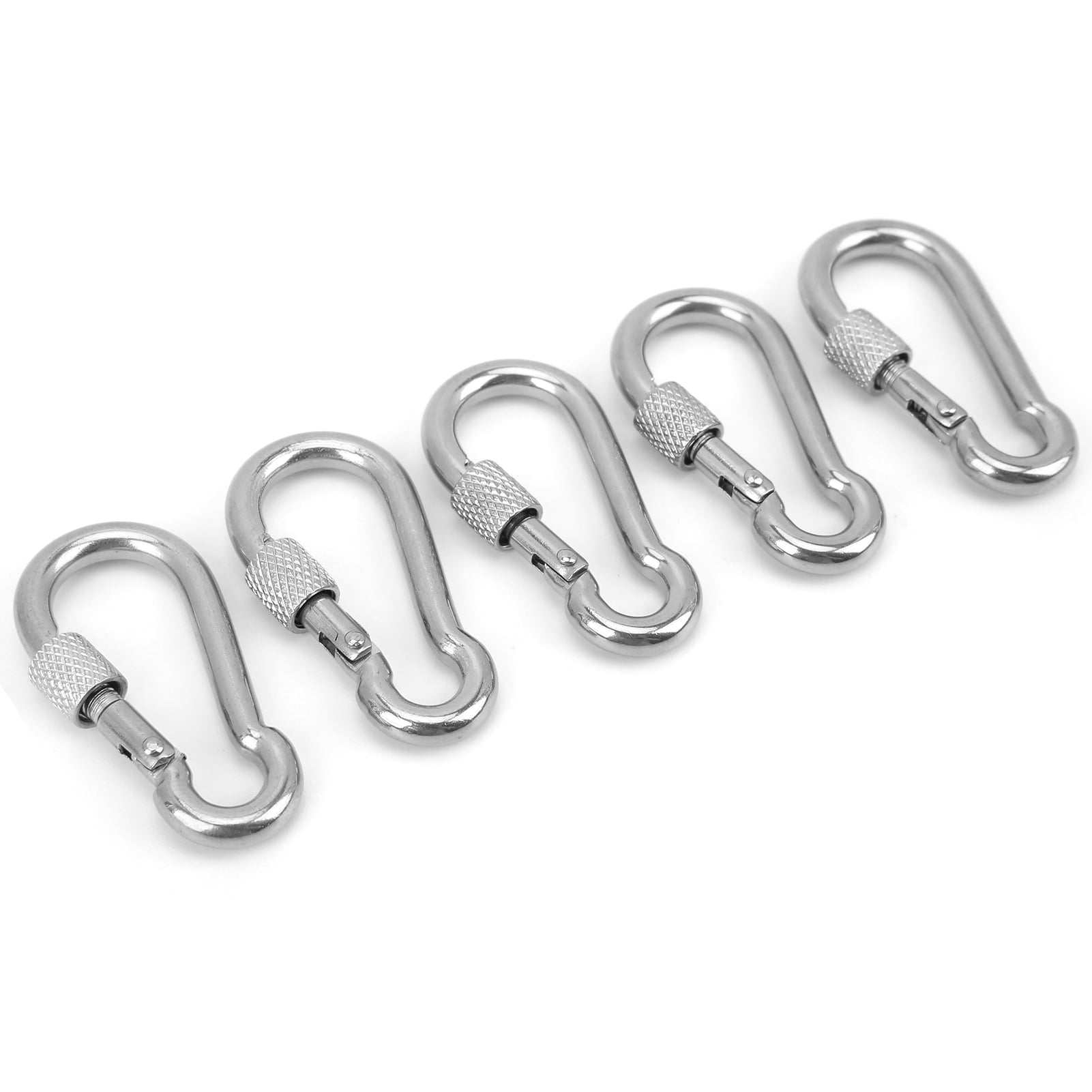 Stainless Spring Snap Hook Buckle Carabiner for Camping Heavy Duty 50mm 