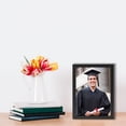 thumbnail image 4 of Style Graduation Certificate Frame Diploma Photo Frame Wall & Tabletop Display, 6x8 Inch Graduation Photo Frame, Black Diploma Display Case, Wall & Desktop Certificate Holder, 4 of 9