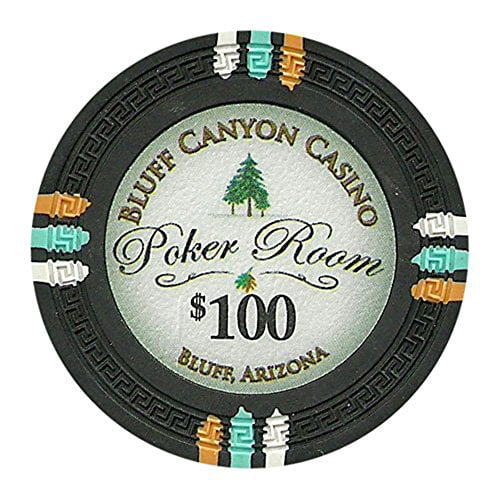 NEW 100 PC Claysmith Bluff Canyon 13.5 Gram Clay Poker Chips Bulk Lot Pick Chips 