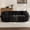 Black, variant on Wiilayok 91.5'' Cloud 3 Seater Couch,Chenille Curved Sofa Couch with Deep Seat,Pillow Arm,Comfy Sofa for Living Room Bedroom Office Apartment,Black