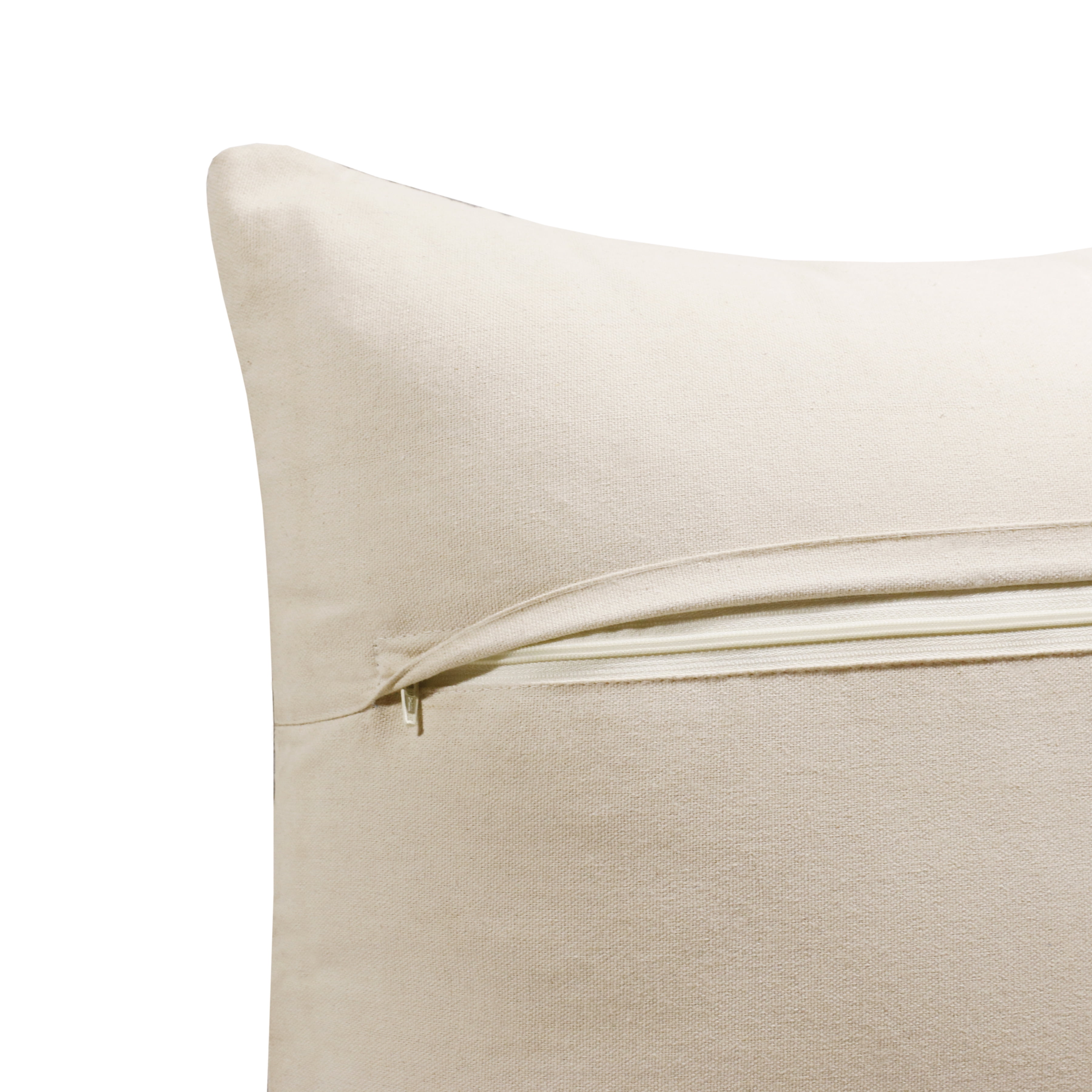 Lr Home Naomi Set of 2 20" x 20" Green/Ivory Geometric Cotton Blend Adult Decorative Throw Pillow Set