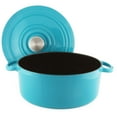 thumbnail image 2 of Chantal TC32-260BA Round Cast Iron Enamel Dutch Oven (Sea Blue), 2 of 4