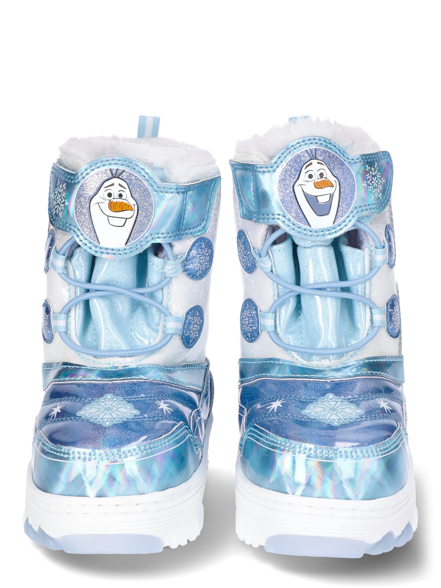 Disney Toddler Girls Frozen Light Up Snow Boots, Sizes 7-12