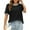 Black, variant on YOGAFOX Women's Short Sleeve Striped 2025 Tee Shirts Color Block Loose Casual Tops(White-M)