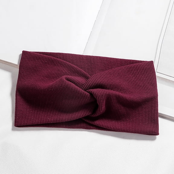 Headbands for Women New Knitted Thread Yoga Headbands Hair Accessories for Women Zig Zag Headbands Headbands