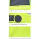 thumbnail image 4 of Chaleco Reflectante de Seguridad Chaleco Reflectante Transpirable de Peso Ligero de Alta Visibilidad para Correr en Bicicleta ANGGREK Otros, 4 of 8
