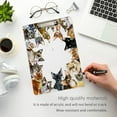 thumbnail image 2 of FMSHPON Watercolor Cats Kitten Clipboard Hardboard Wood Nursing Clip Board and Pull for Standard A4 Letter 13x9 inches, 2 of 2
