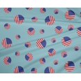 thumbnail image 4 of oneOone Polyester Lycra Fabric USA Flag Circles Country Flag Print Sewing Fabric BTY 56 Inch Wide, 4 of 4