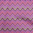 thumbnail image 1 of oneOone Velvet Fuschia Pink Fabric Ikat Sewing Craft Projects Fabric Prints By Yard 58 Inch Wide, 1 of 5