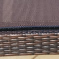 thumbnail image 3 of Noble House Portofino Outdoor Chaise Lounge Chair - Set of 1, Brown, 3 of 6