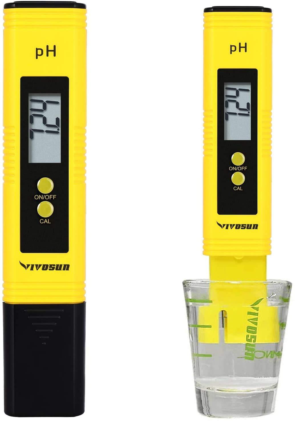 VIVOSUN PH Meter Digital PH Tester Pen for Water 