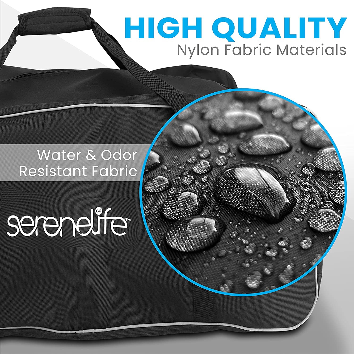 Portable Golf Trolley Bag - Heavy-duty Extra Large Storage Bag