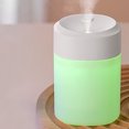 thumbnail image 2 of Wosthever Humidificador de aire de 200ML, difusor de aceites esenciales, rociador de 2 modos, atomizador de bajo ruido para viajes en coche, accesorios Humidificadores blanco Wosthever HA028216-01B, 2 of 6