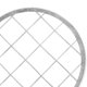 thumbnail image 2 of 12Pcs Metal Pen Holder Grid Metal Flower Grid Mason Jar Floral Grids Iron Floral Vase Grid, 2 of 3