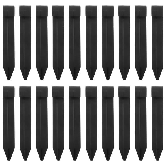 unbranded 30pcs Hose Guide Stakes Secure Garden Irrigation System with Plastic Stakes for Drip Irrigation Lawn Landscape Anchoring