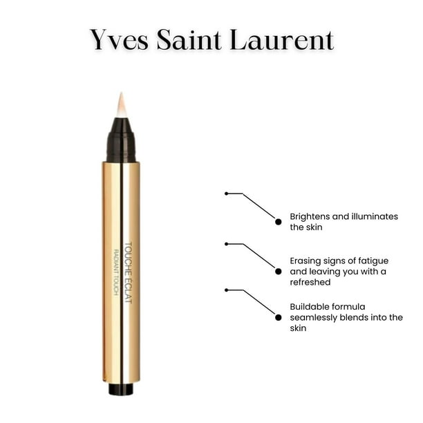 YSL Touche Eclat Radiant Touch Brightening Pen 0.08oz 2.5 Luminous