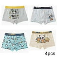 thumbnail image 2 of Esaierr Toddler Baby Cotton Underwear for 4PCS Kids Boys Boxer Briefs Colour Mix & Match for 3-18Y, 2 of 5