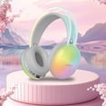 thumbnail image 1 of ¡Ahorra Más!, BT500 Nuevos auriculares inalámbricos Bluetooth con luz Auriculares Bluetooth Calidad de sonido HD Comercio exterior Luz de respiración en ráfaga Tarjeta estéreo Akmoler, 1 of 9