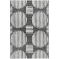 thumbnail image 2 of Addison Rugs Dream Shag Premium Machine Washable Transitional Geo, Circles Gray Rectangle Rug, 9' x 12', 2 of 8