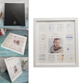 thumbnail image 2 of Baby Keepsake Frame 0-12 Months Photo Frame Decor Newborn Frame for Family, 2 of 8