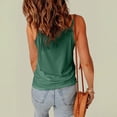 thumbnail image 4 of Aloohaidyvio Women's Lace Tank Tops V Neck Soft Casual Camisole Spaghetti Strap Sleeveless Tops, 4 of 6