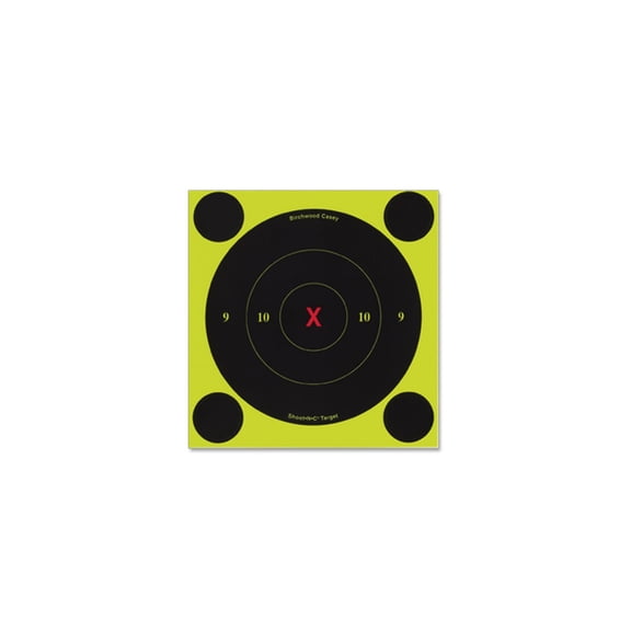 "Birchwood Casey B8-60 SHOOT-N-C 6"" Round Target 60PK", multi (BC-34560)