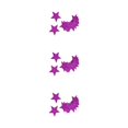 thumbnail image 1 of Yuarrent 1 Juego de decoraciones para fiestas, interesante, delicado, pequeño, colgante, interior, hogar, estrellas, accesorios de estrellas para diseño Type1 NO1 Yuarrent CBP333476, 1 of 6