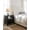Black + 1 Drawer + Bedroom + Drawer Storage + Farmhouse,Mid-Century Modern + Drawers + Wood, variant on Williamson Nightstand with Drawer and Shelf, Black, 21"W