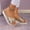 Yellow YE43, variant on Latrodar Shower Slippers for Women Retro Comfortable Walking Slides for Women Summer Jeweled BOHO Sparkly Shower Shoes Platform Heels Slides BOHO Knitted Beach Shower Shoes Outdoor