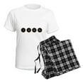 thumbnail image 4 of CafePress - 100 Percent Typewriter Keys Pajamas - Women's Short Sleeve Print T-Shirt and Pants Light Cotton Pajama Set, 4 of 7