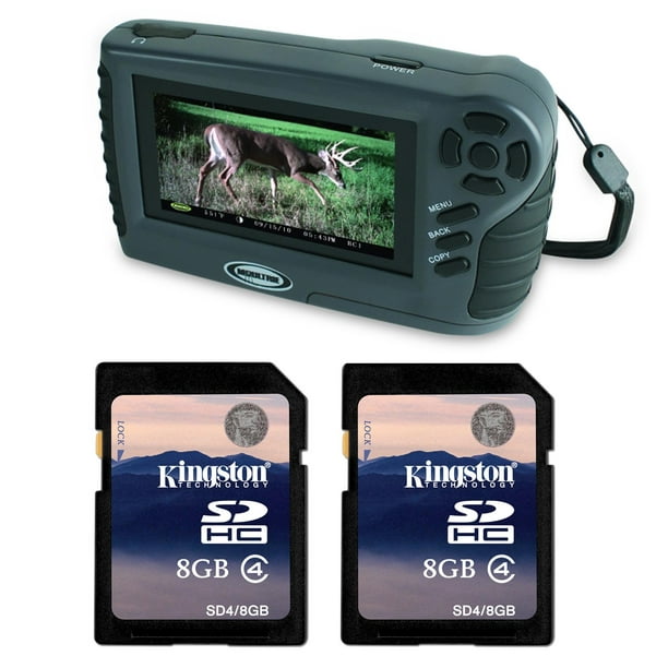MOULTRIE VWR11 Game Camera 4.3" HandHeld Picture & Video Viewer + 2